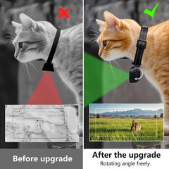 TEFIRE Dog Camera Collar shows ultra-light 50g design for comfortable wear.