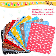 Tegeme double-sided fleece blanket soft skin-friendly warmth year-round