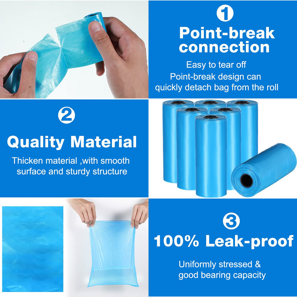 Teling leak-proof bags stay contained during outdoor trips