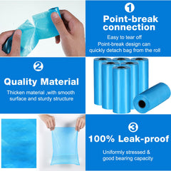 Teling leak-proof bags stay contained during outdoor trips