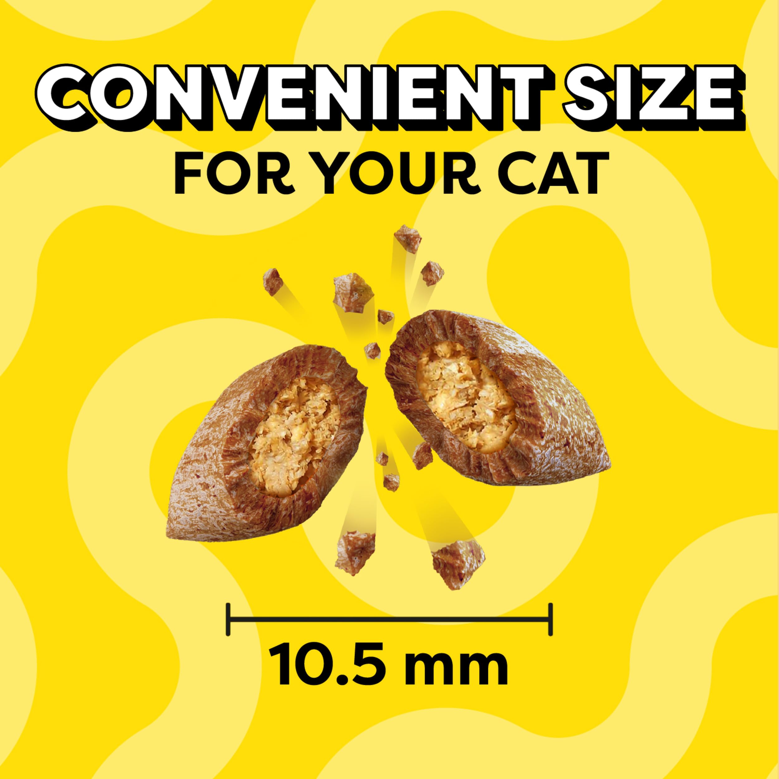 Temptations treats as meal toppers add flavor and texture.