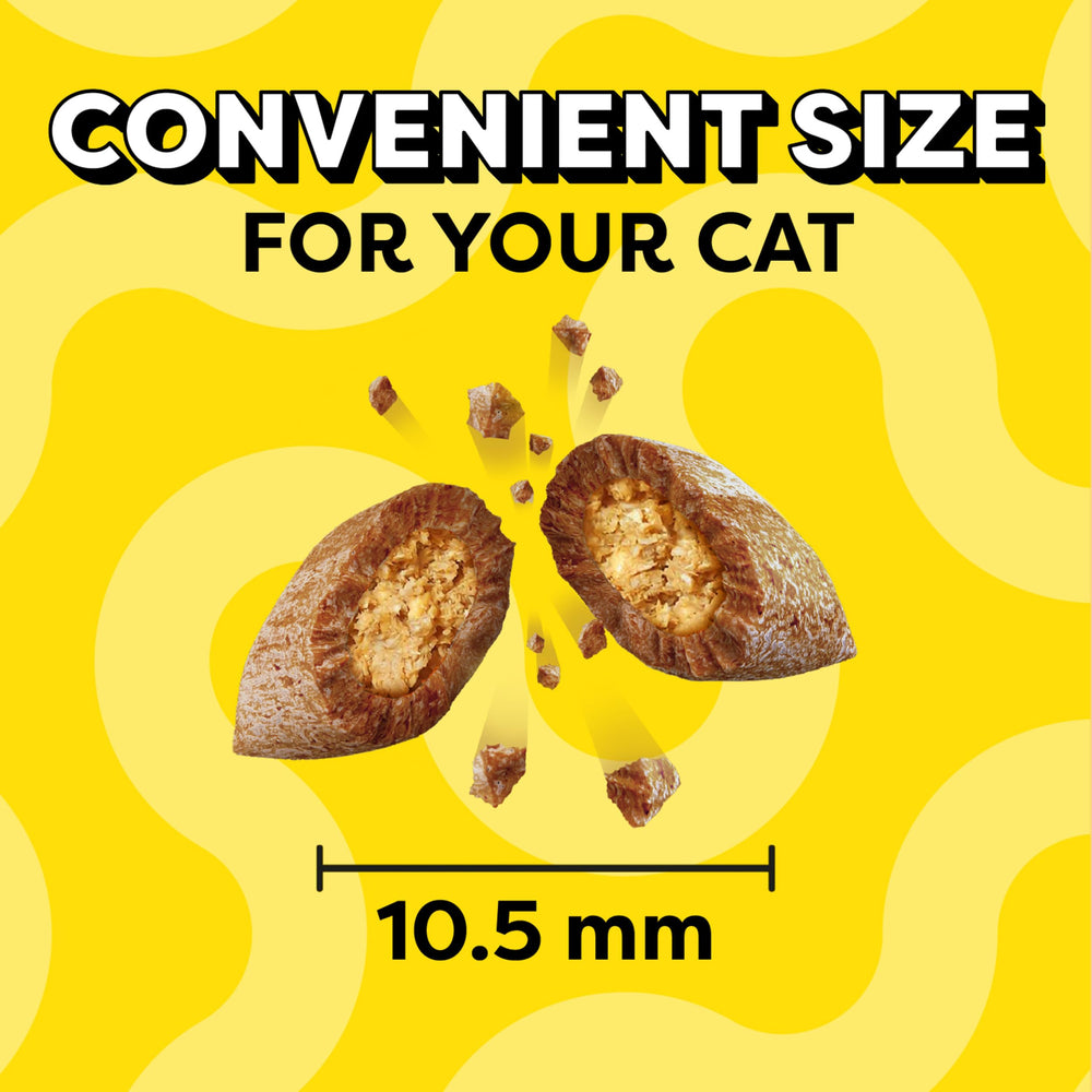 Temptations treats as meal toppers add flavor and texture.