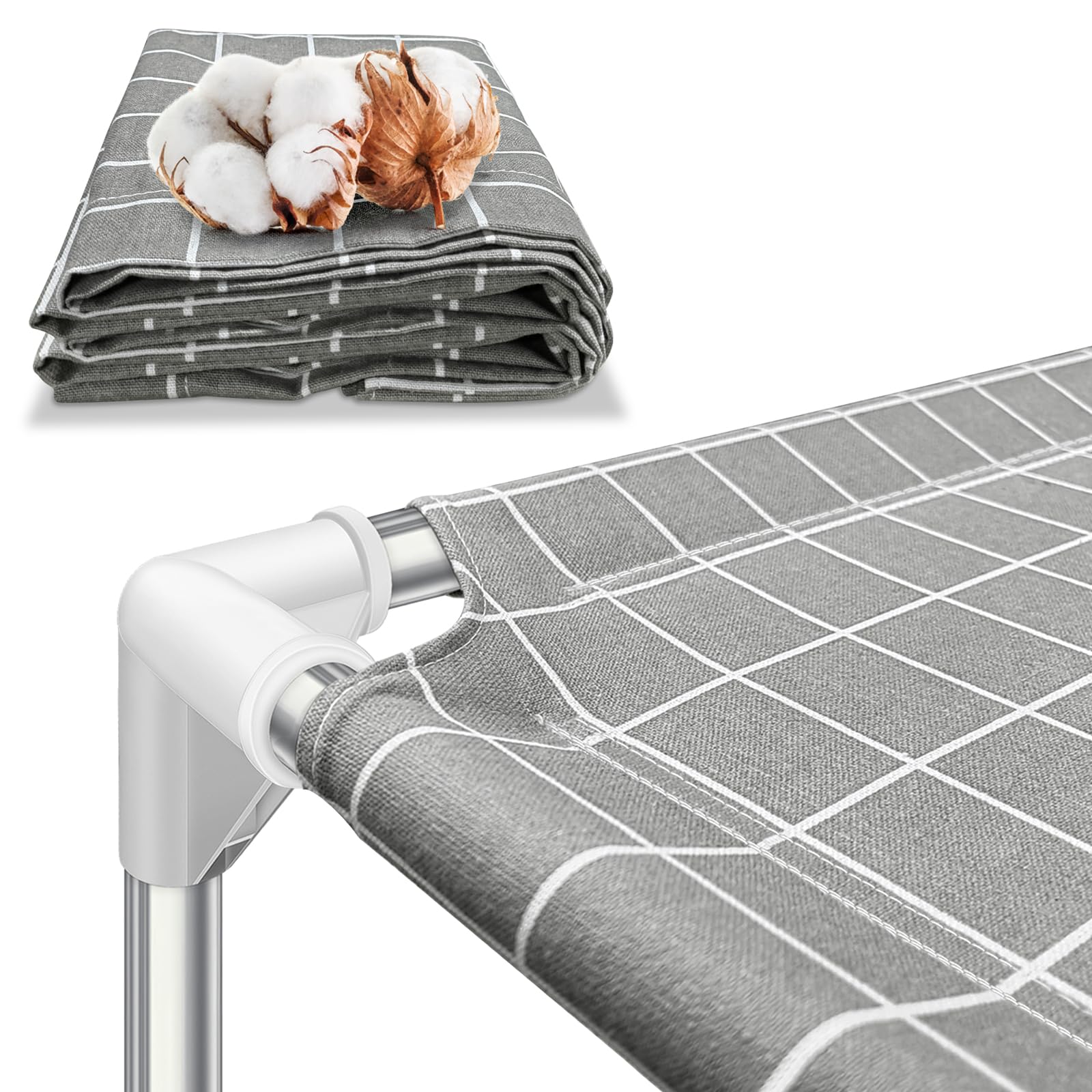 Tensorsine pet bed stainless steel frame emphasizes durability and long life