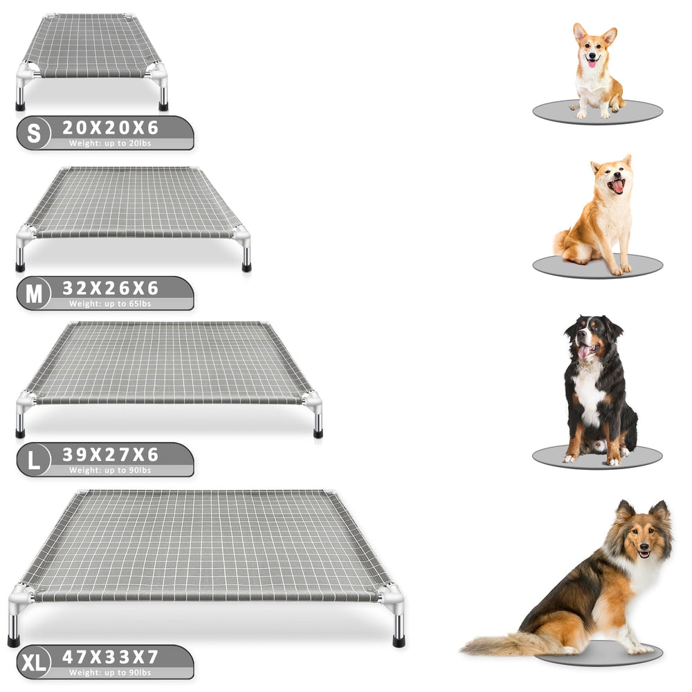 Tensorsine soft fabric pet bed provides skin-friendly comfort