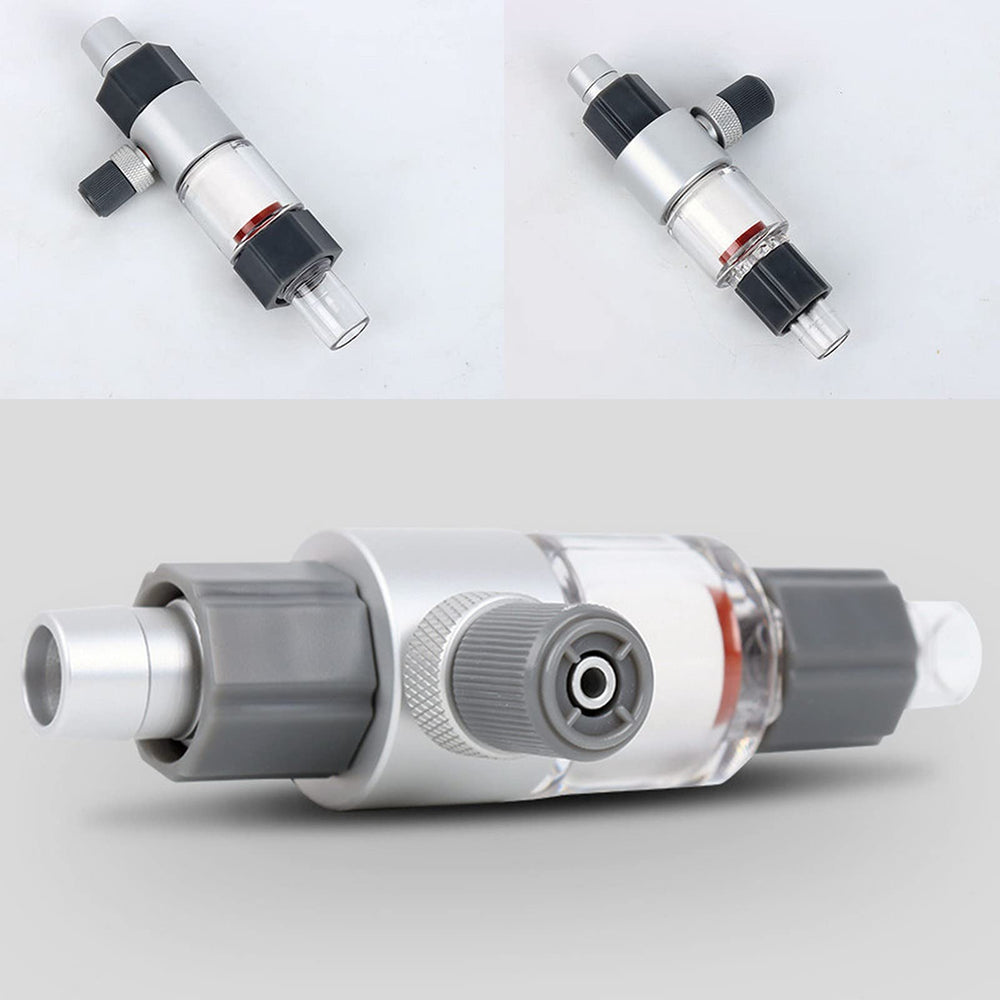 Terizger CO2 Diffuser fits 12/16 mm inlet pipes for versatile setups.