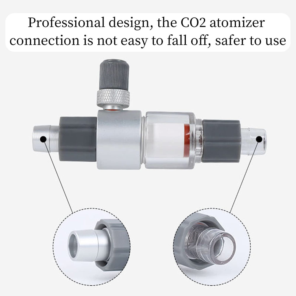 Terizger CO2 Diffuser leak-proof design helps keep tank water tidy.