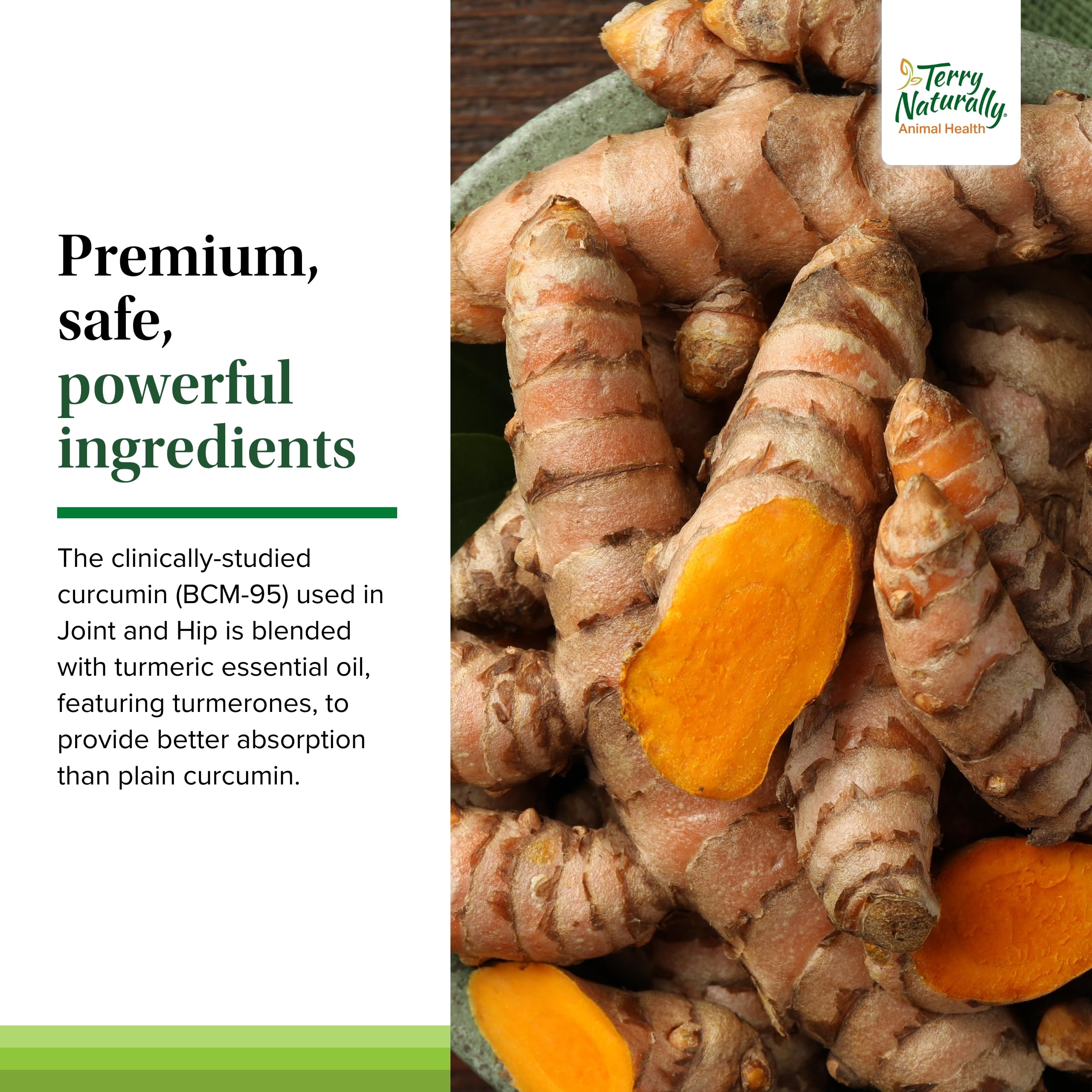 Terry Naturally all-natural ingredients free from common allergens.
