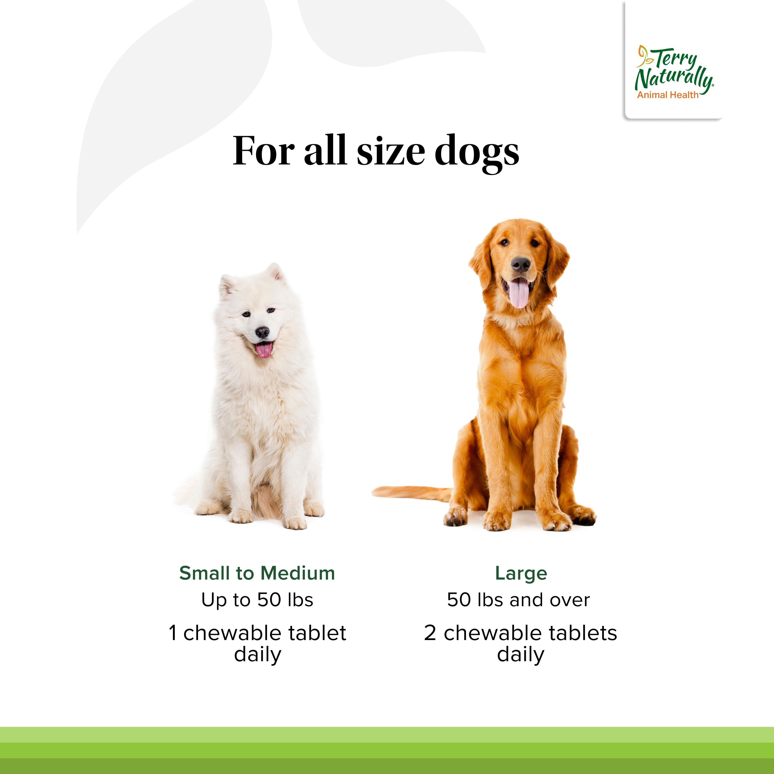 Terry Naturally dog breath freshness with dental health support.