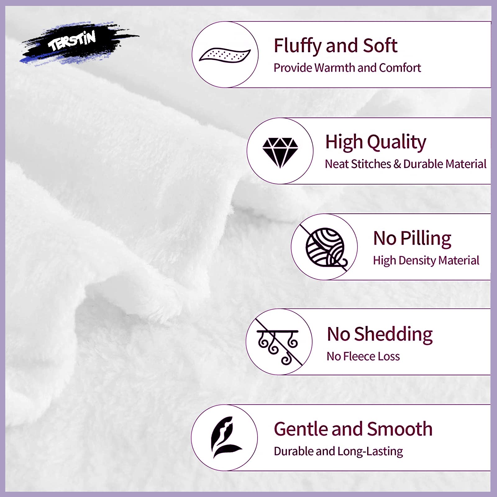 TERSTIN dachshund blanket size options show versatile fits.