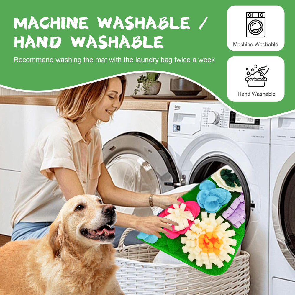 Tesitehi Snuffle Mat dogs and cats enrichment reduces boredom and promotes engagement