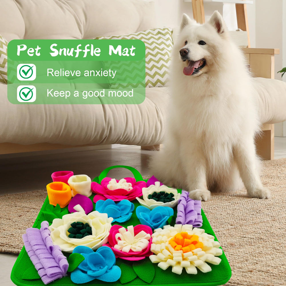Tesitehi Snuffle Mat machine washable design for quick hygienic cleanup