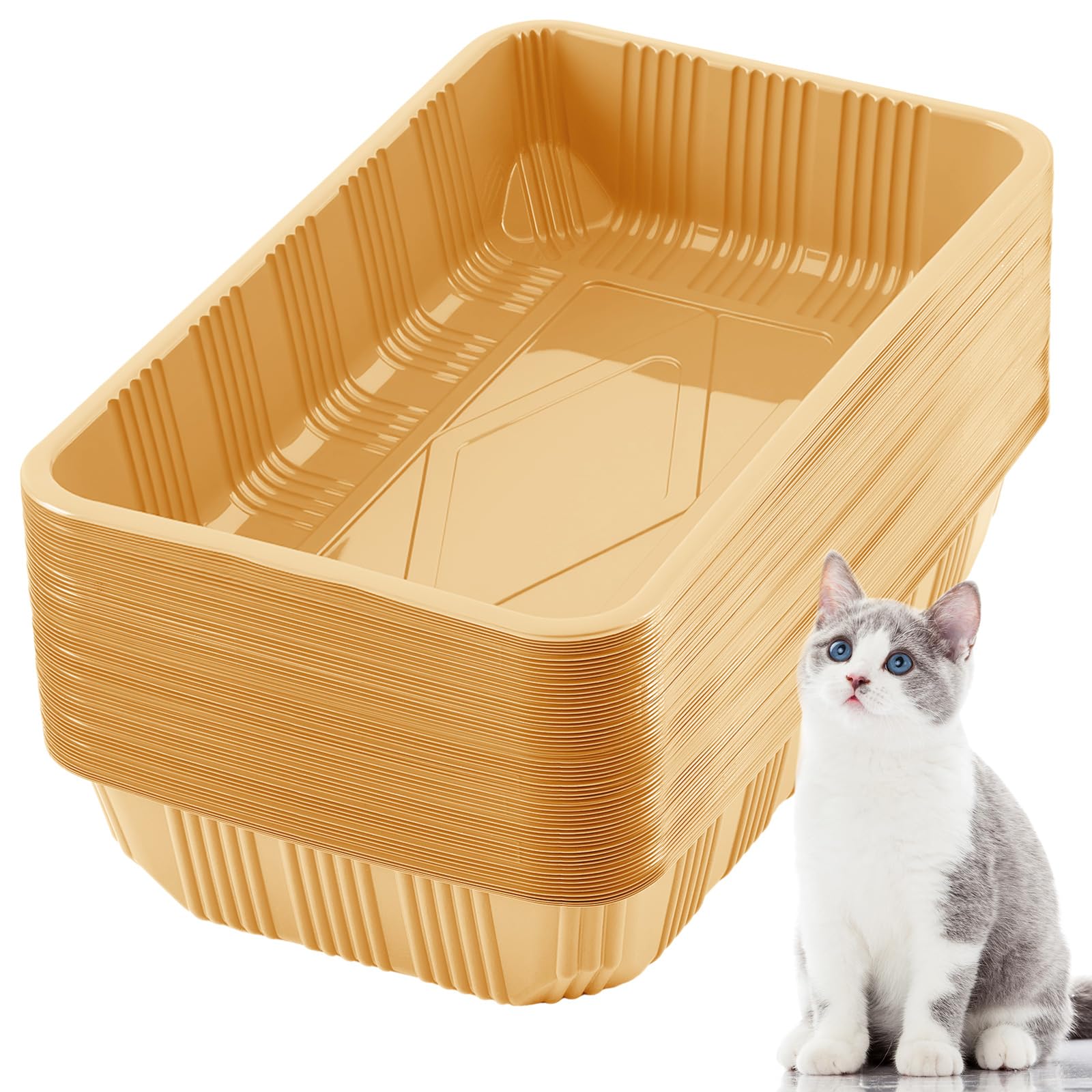 Tessco for you 60-pack packaging for travel-friendly litter boxes.