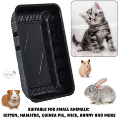 Tessco for you recyclable plastic kitty litter tray emphasizes eco-friendly option for frequent replacements