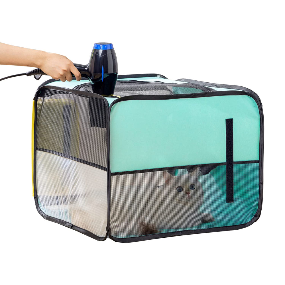 TESSVEYA Pet Drying Box front view for calm drying
