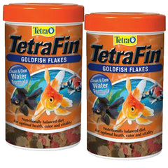 TetraFin Goldfish Flakes jar closeup highlighting ProCare nutrition for immune support