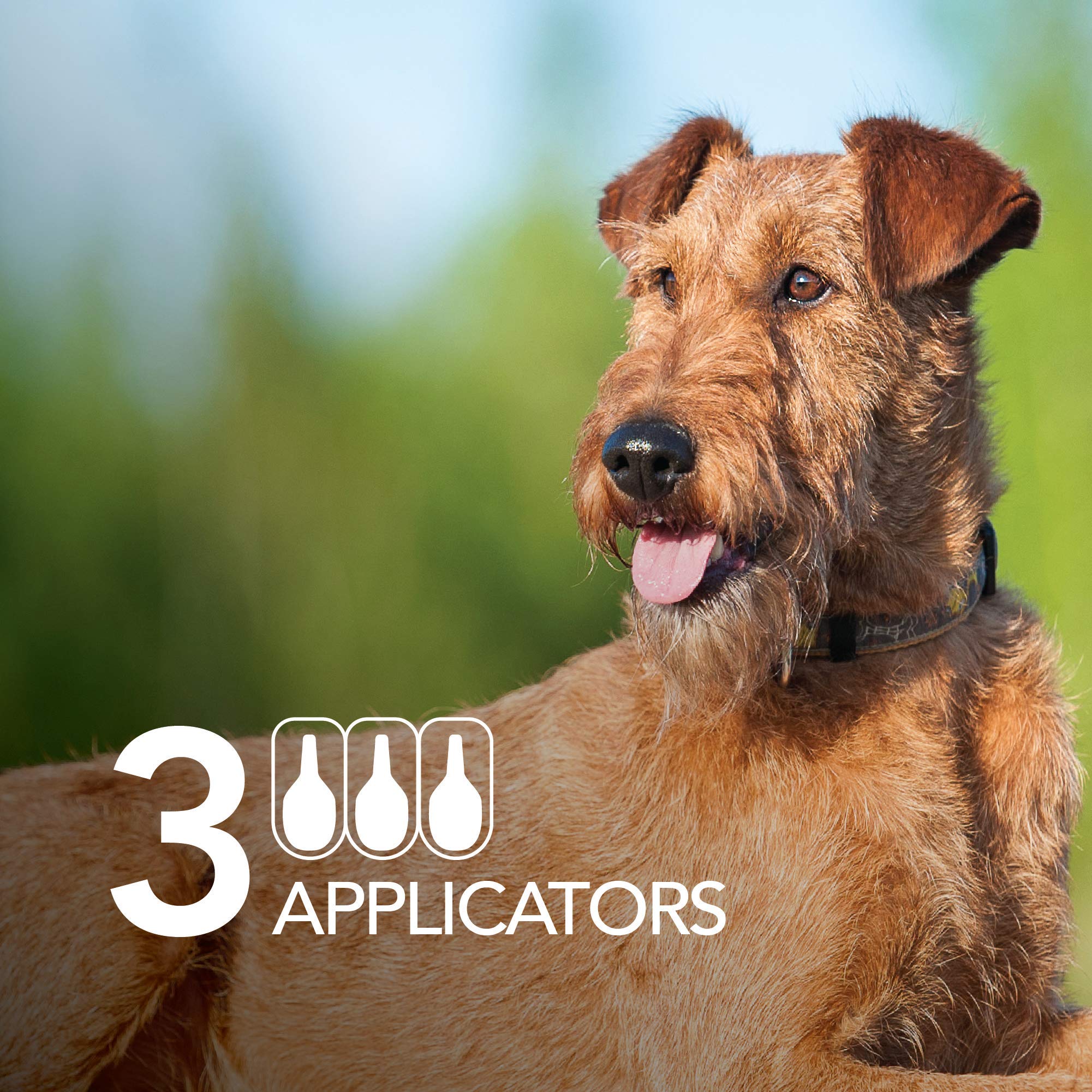 TevraPet FirstAct Plus applicator close-up for easy, precise application