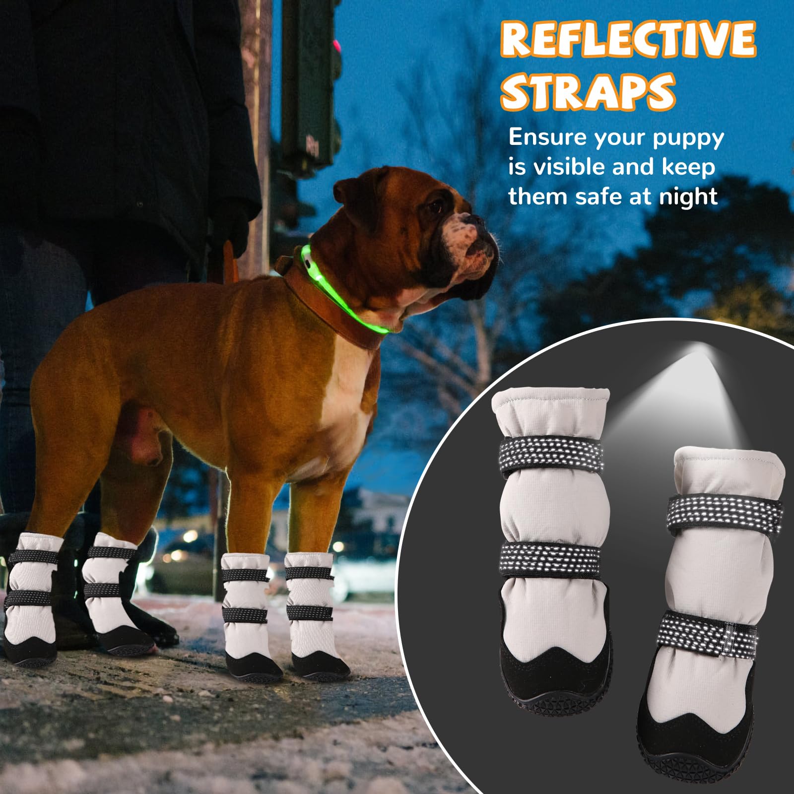 TEWIWAP dual adjustable straps secure a snug, customizable fit.