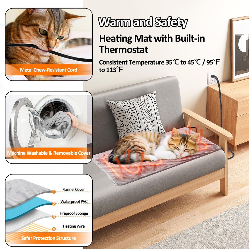 Texsens heated cat shelter observation window lets you check on cats without disturbance.