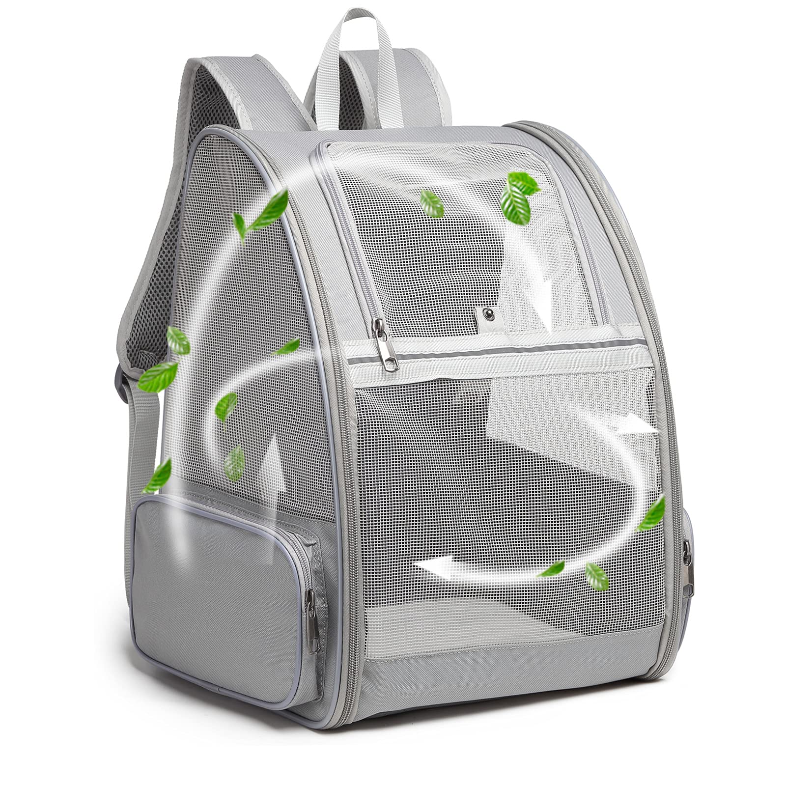 Texsens pet backpack carrier ventilated design for comfortable travel