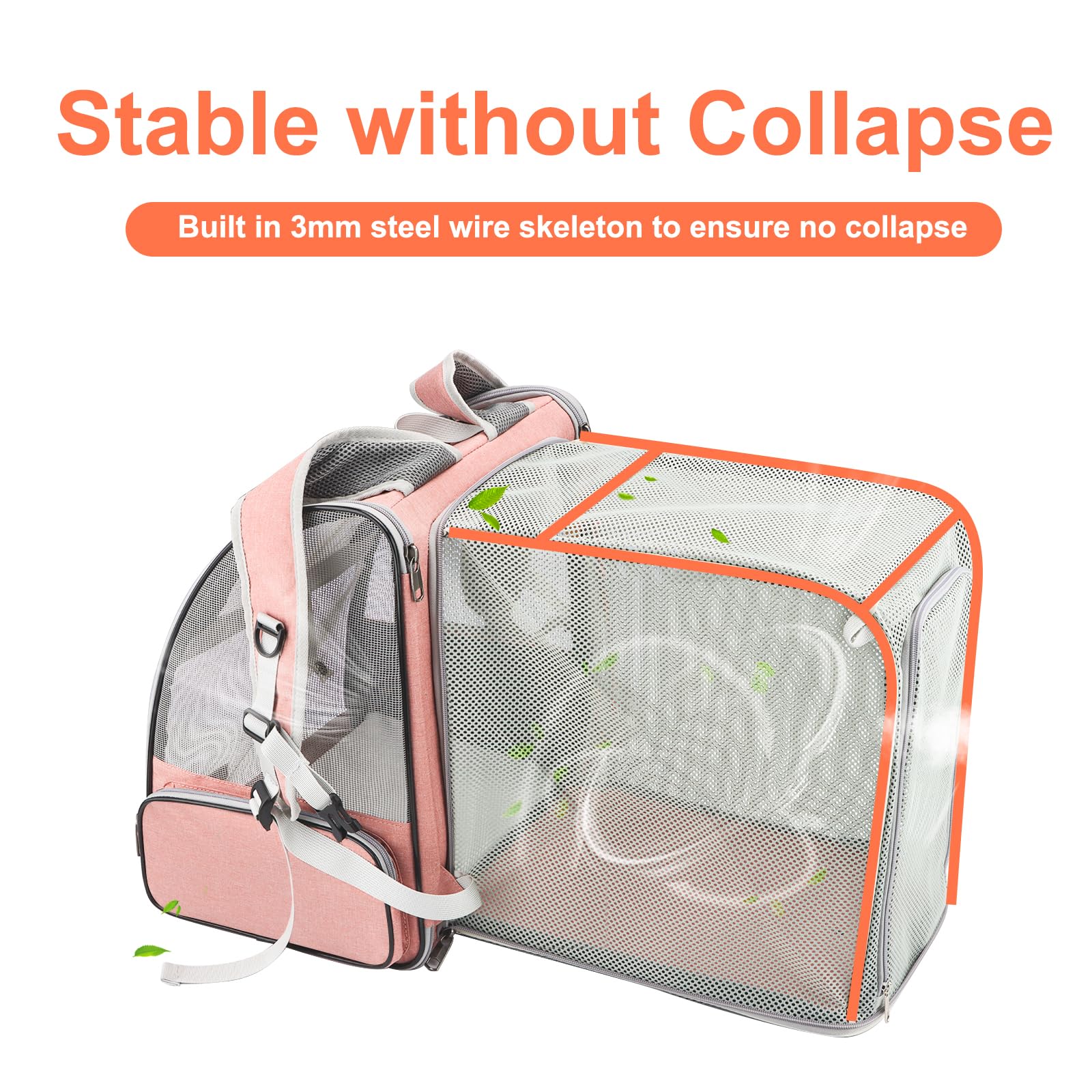 Texsens traveler bubble backpack expanded tent demonstrates extra space for comfort