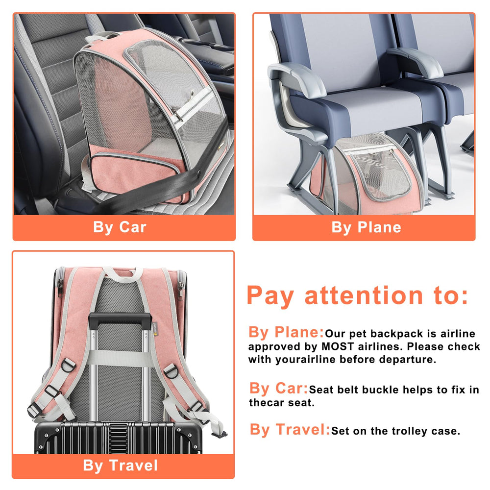 Texsens traveler bubble backpack scratch-resistant body ensures lasting durability