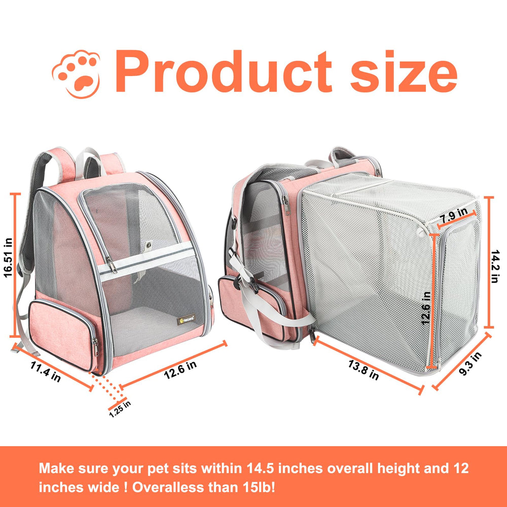 Texsens traveler bubble backpack side ventilation highlighting side PVC mesh for airflow