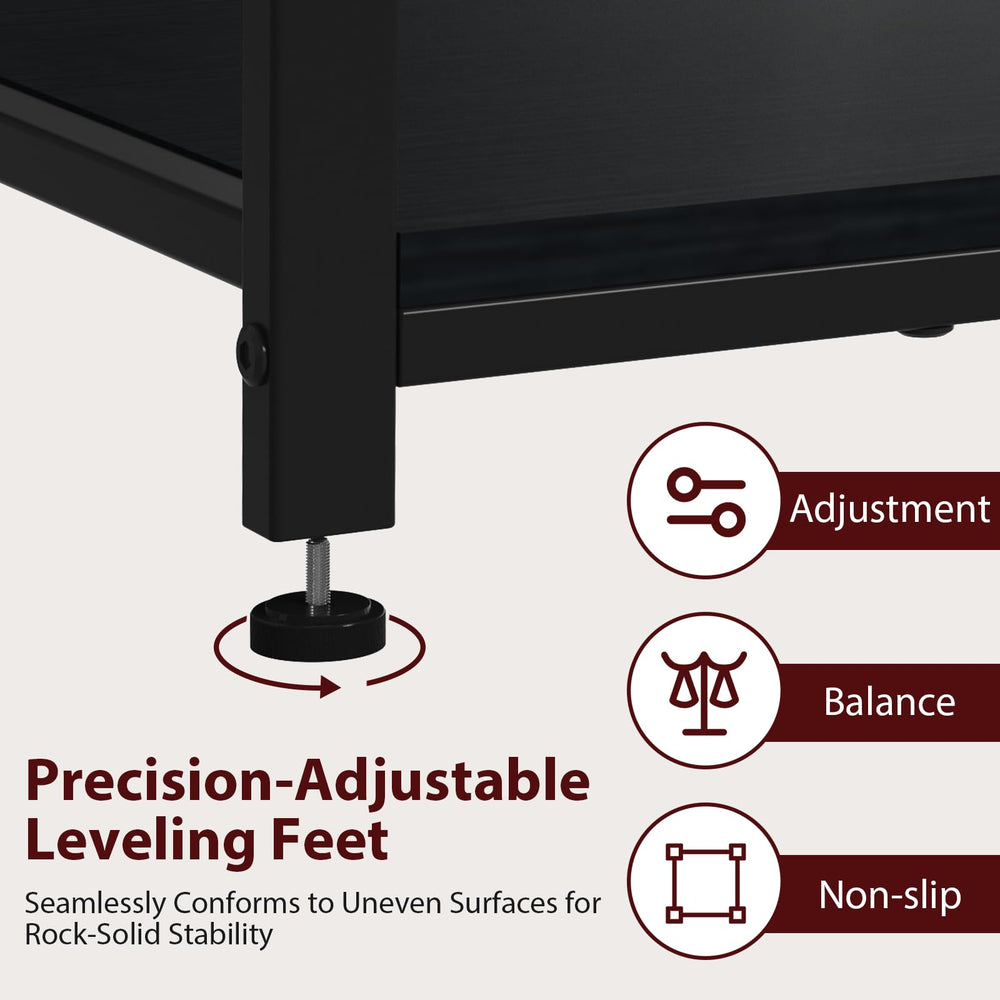 TFK maximum-400-pound-capacity-frame supports tanks and terrariums with confidence.