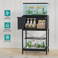 TFK wide desktop area offers space for maintenance tools and decor.