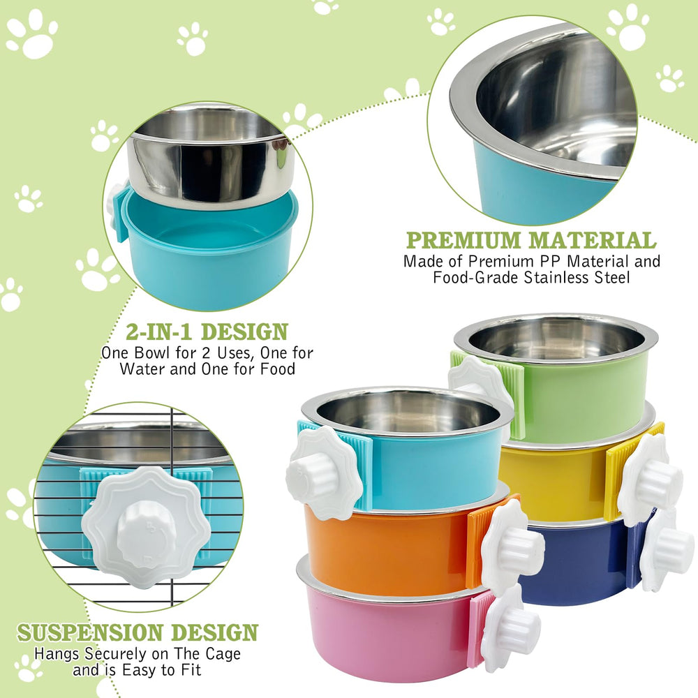 Tfwadmx plastic outer fixed bowl provides sturdy crate compatibility.