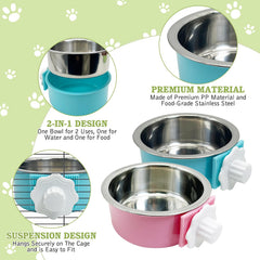 Tfwadmx stainless-steel inner bowl close-up: durable, rust-resistant surface for pets.