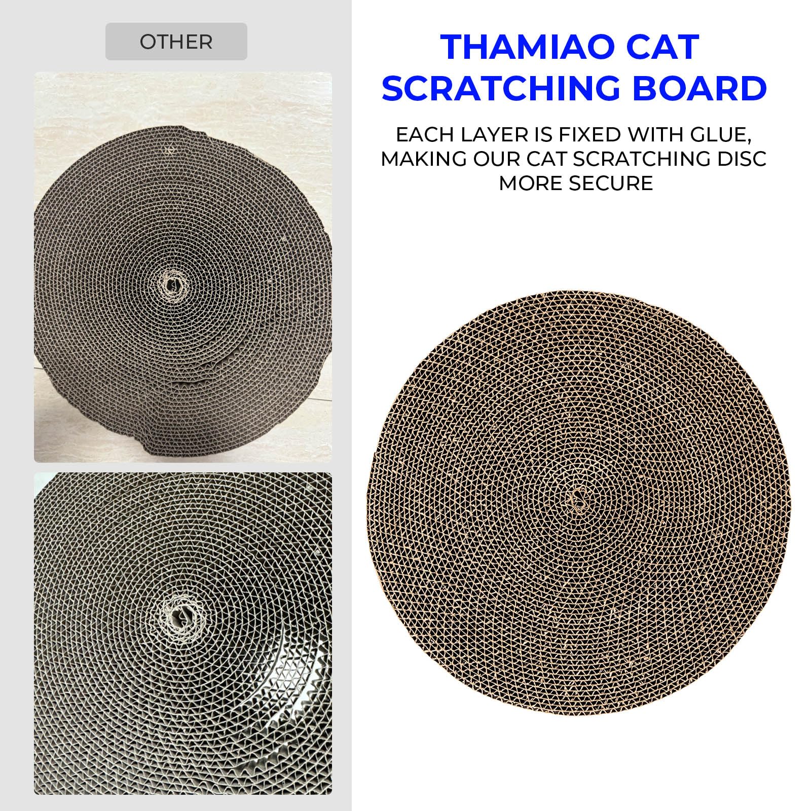 THAMIAO double-sided pads on a round refill for extended use