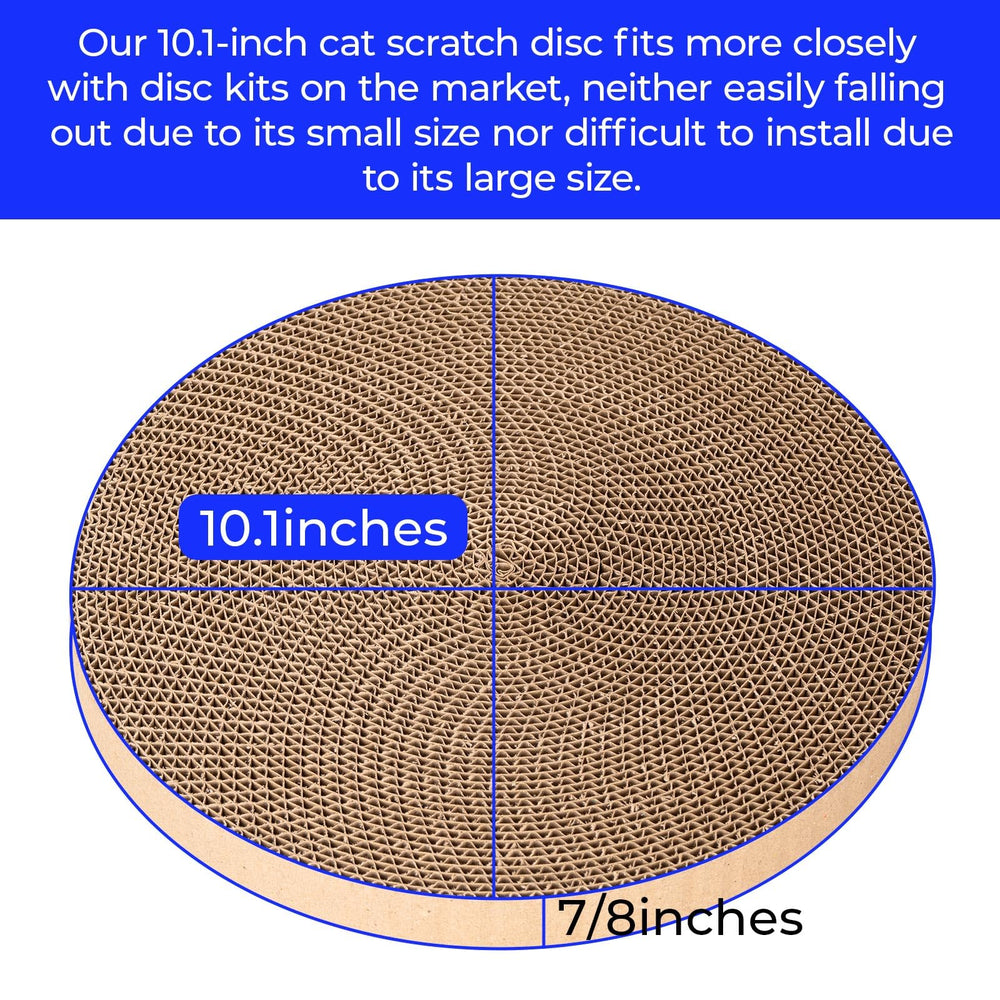 THAMIAO durable pads with double-sided use for longer life and cleaner scratching