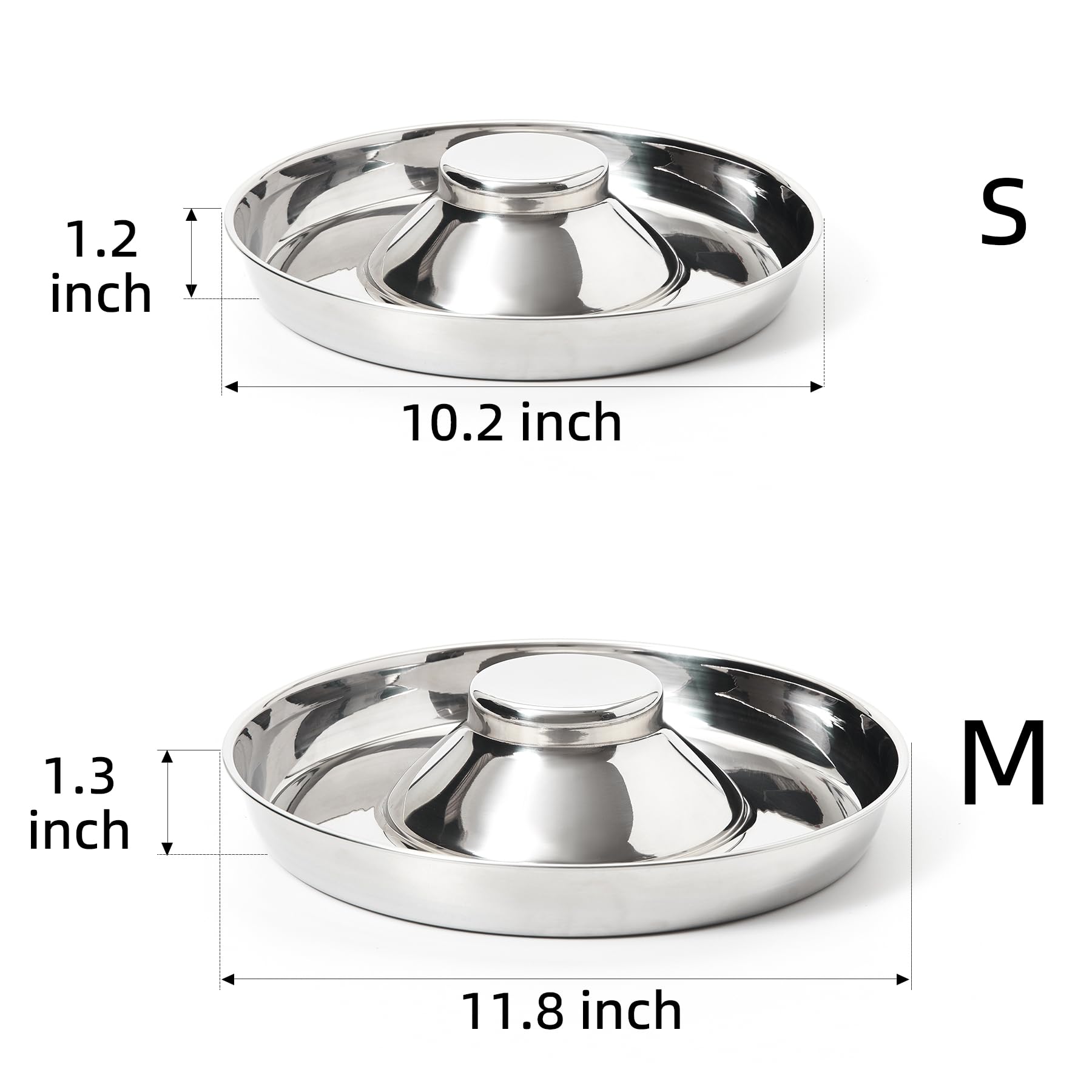 Thankspaw stackable bowls save space in small kitchens and pet areas.