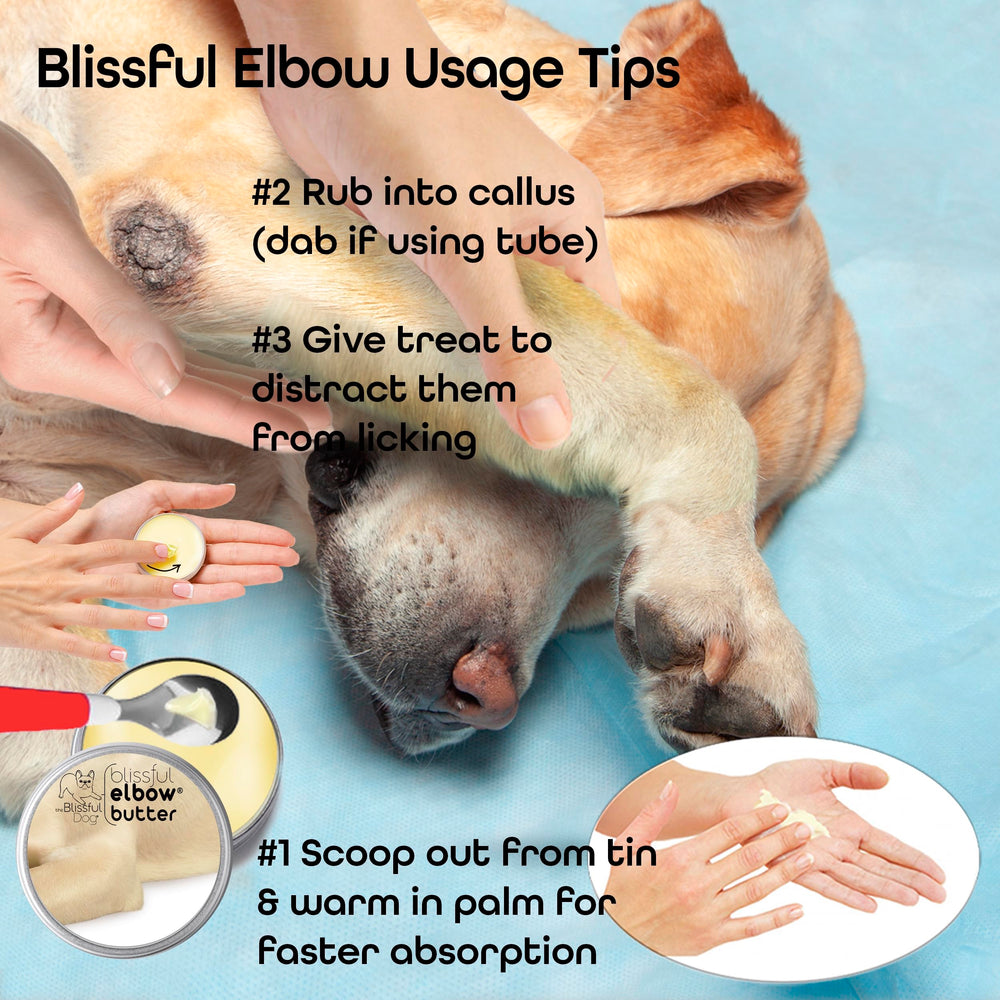 Con manzanilla, caléndula y hipérico para confort suave de The Blissful Dog.