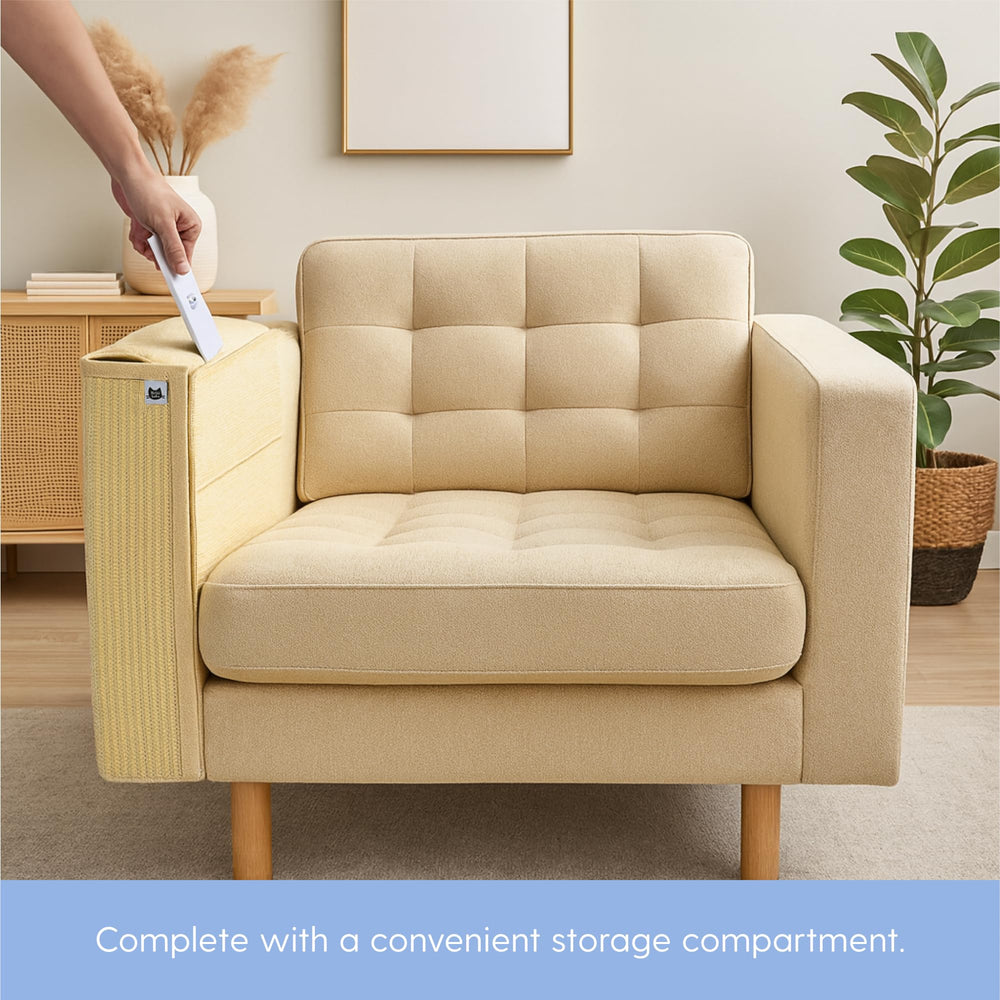 The Cat Ladies sisal-corner-guard-sofa offers targeted protection at corners.