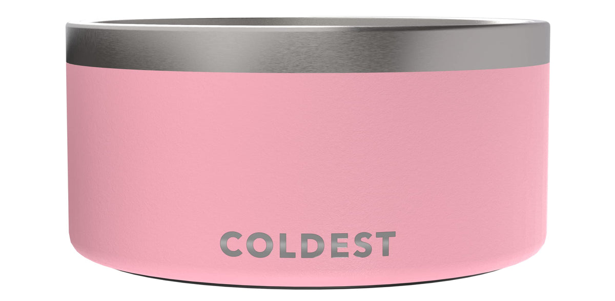 The Coldest Water anti-rust metal dog bowl designed for durable daily use