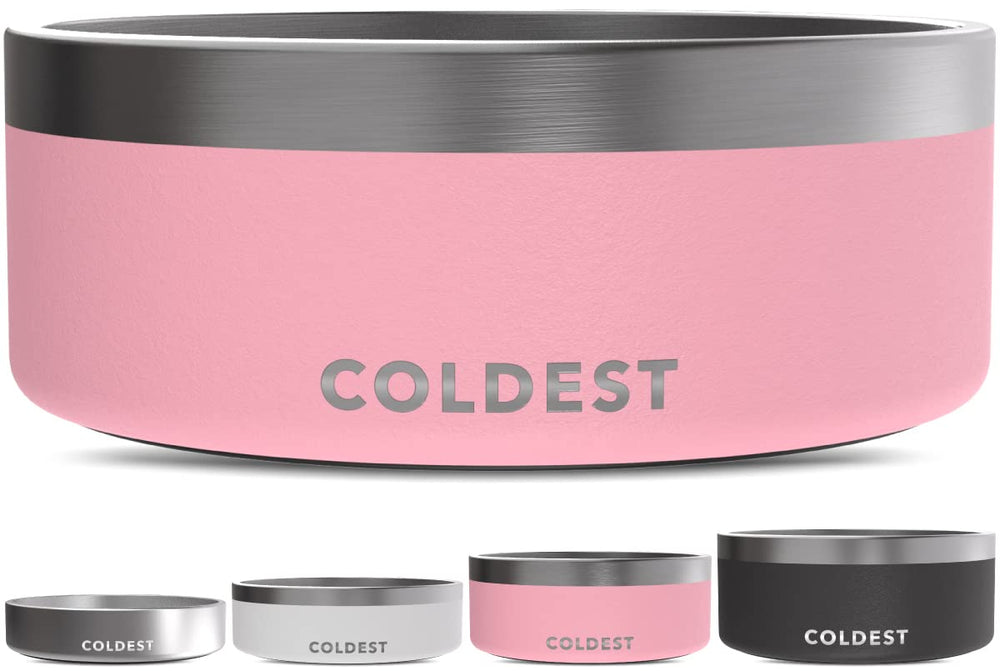 The Coldest Water dog bowl anti-rust metal for lasting durability