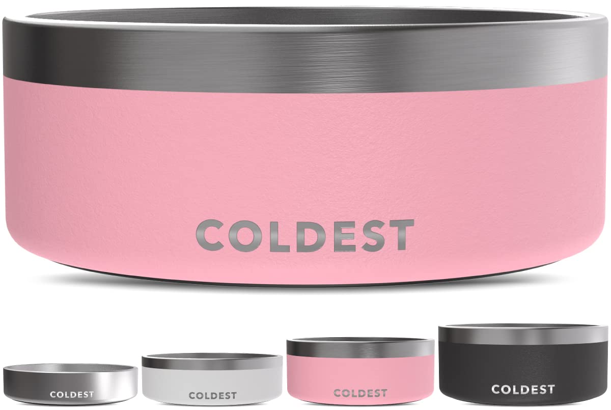 The Coldest Water dog bowl anti-rust metal for lasting durability