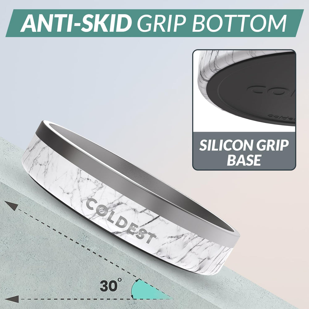 The Coldest Water dog bowl anti-slip base prevents spills during meals