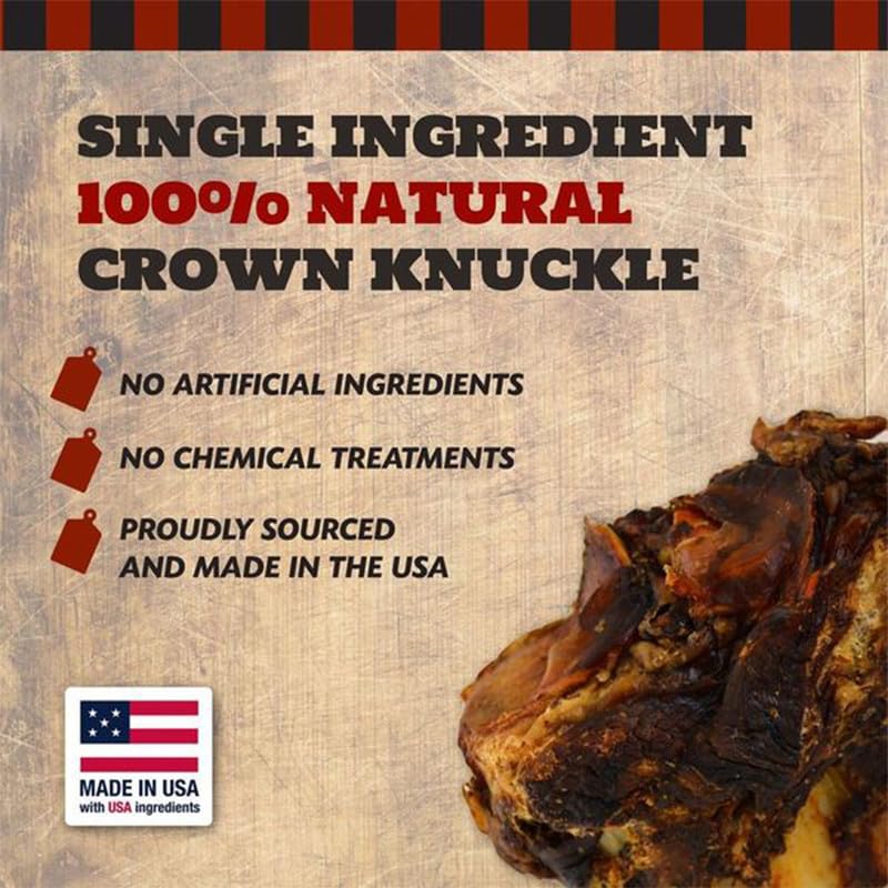 The Country Butcher beef knuckle bones bulk pack emphasizes value.