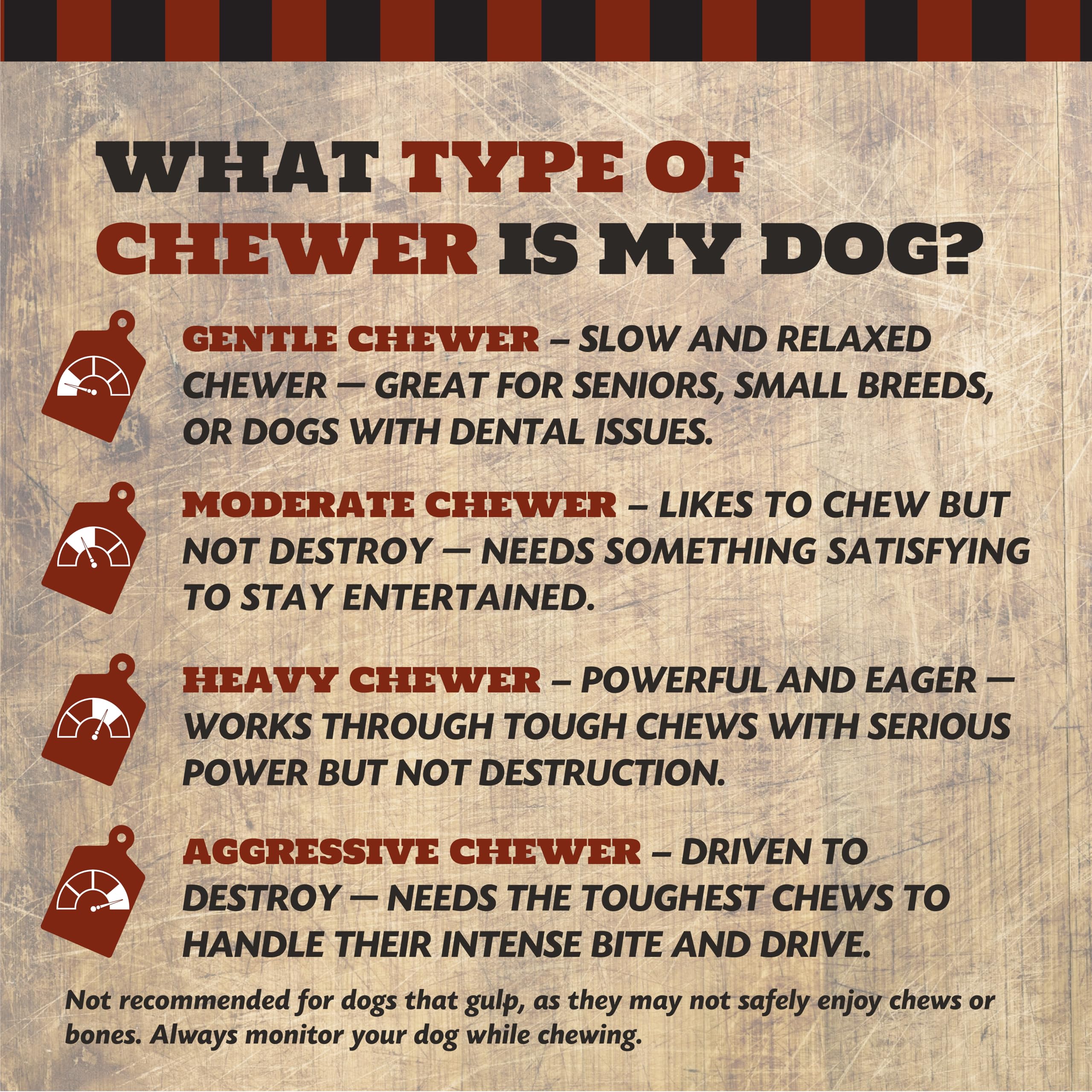 The Country Butcher USA-made bone emphasizes safe sourcing for pet treats.