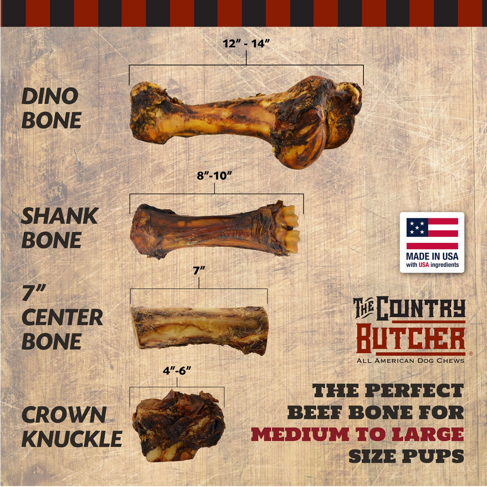 The Country Butcher natural-ingredients label signals grain-free, additive-free enjoyment.