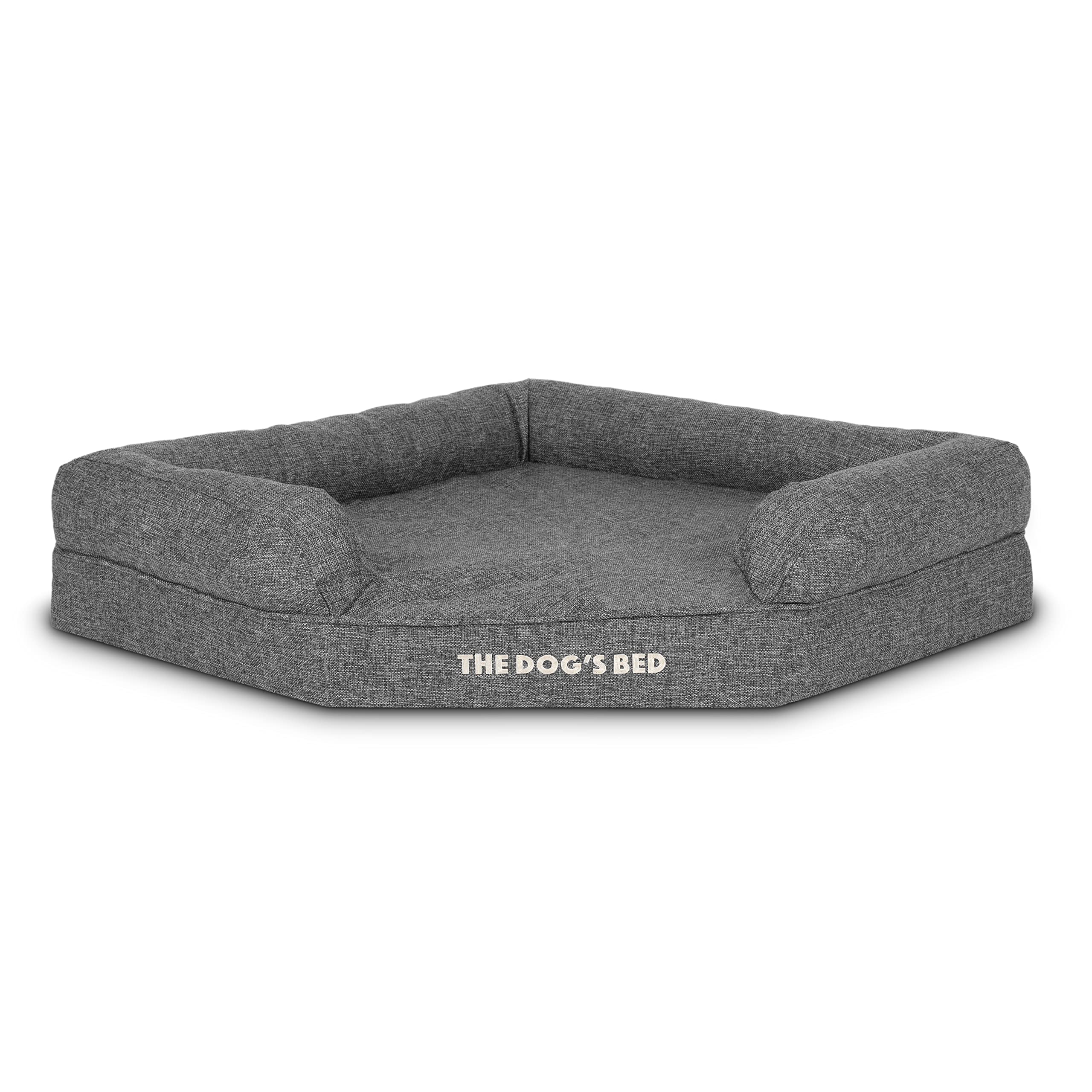 Anti-slip base keeps the bed in place on wooden or tile floors.