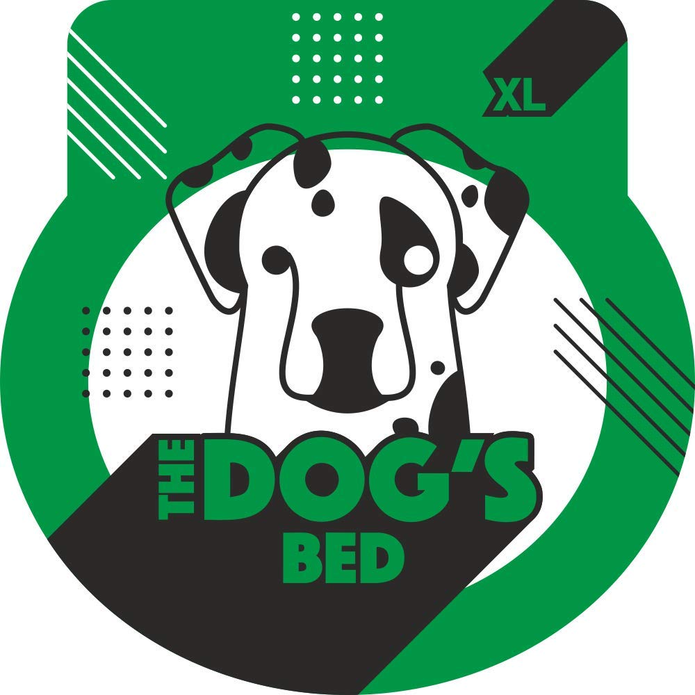 The Dog's Balls bed warranty highlights 1-year limited coverage.