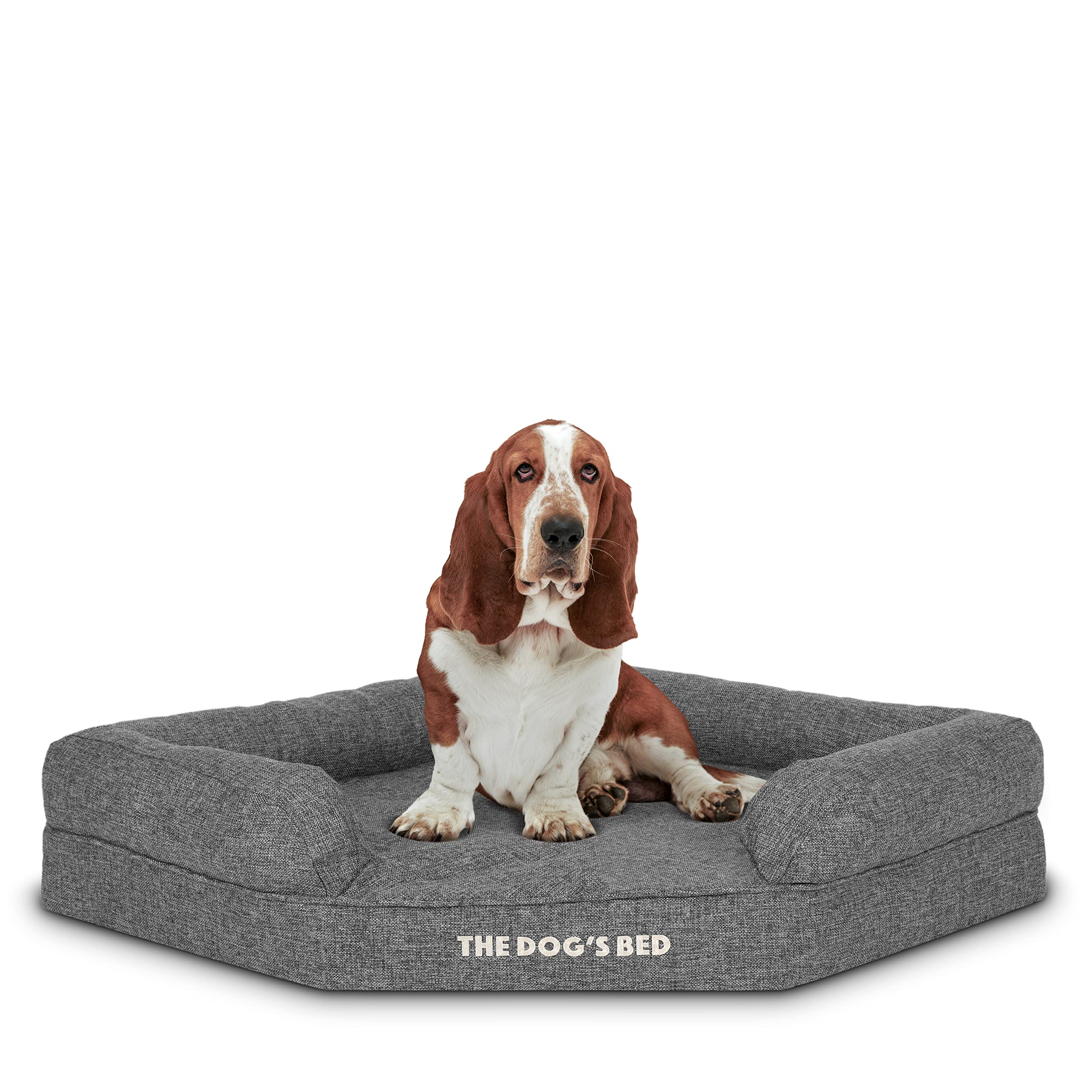 Corner placement helps your dog feel secure while staying close to family.