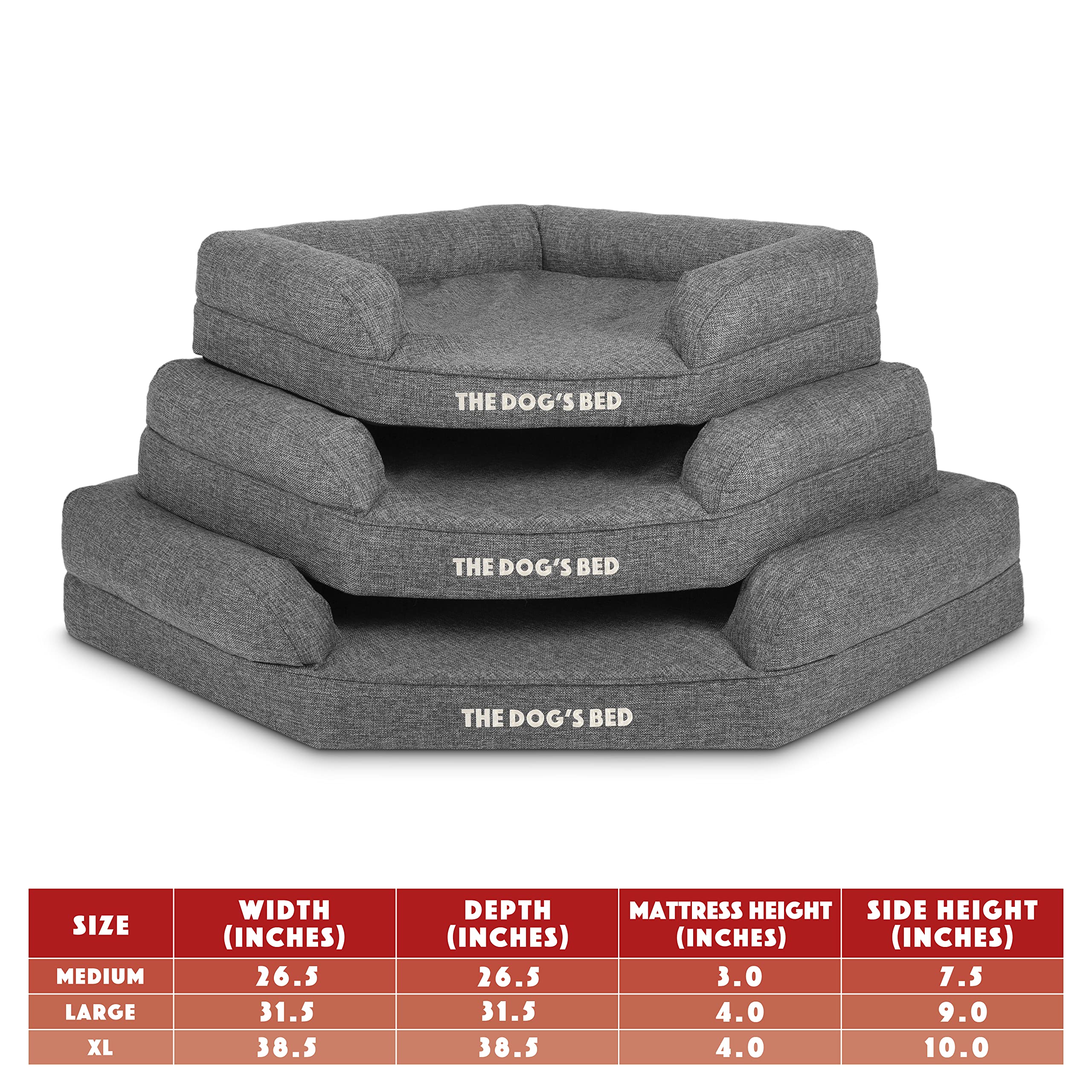 The Dog's Balls waterproof inner cover and easy-clean outer cover.