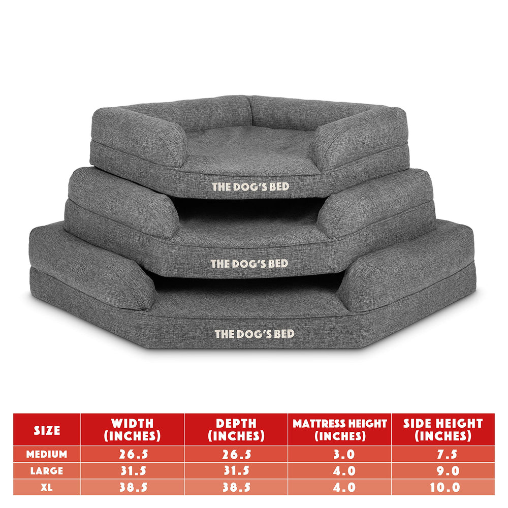 The Dog's Balls waterproof inner cover and easy-clean outer cover.