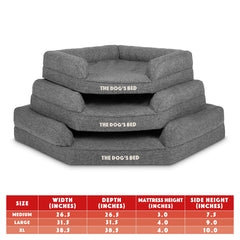 The Dog's Balls waterproof inner cover and easy-clean outer cover.