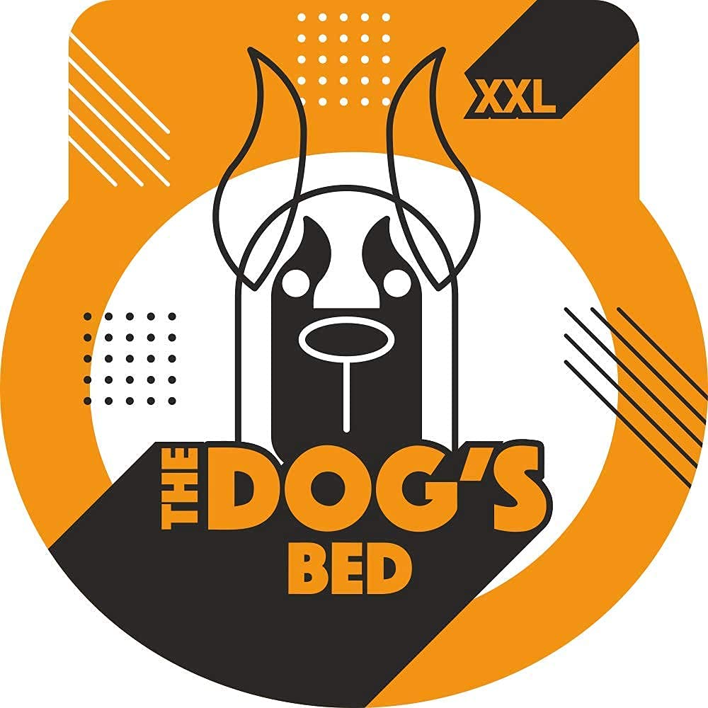 The Dog's Bed supports hip and elbow areas for dogs with joint concerns.