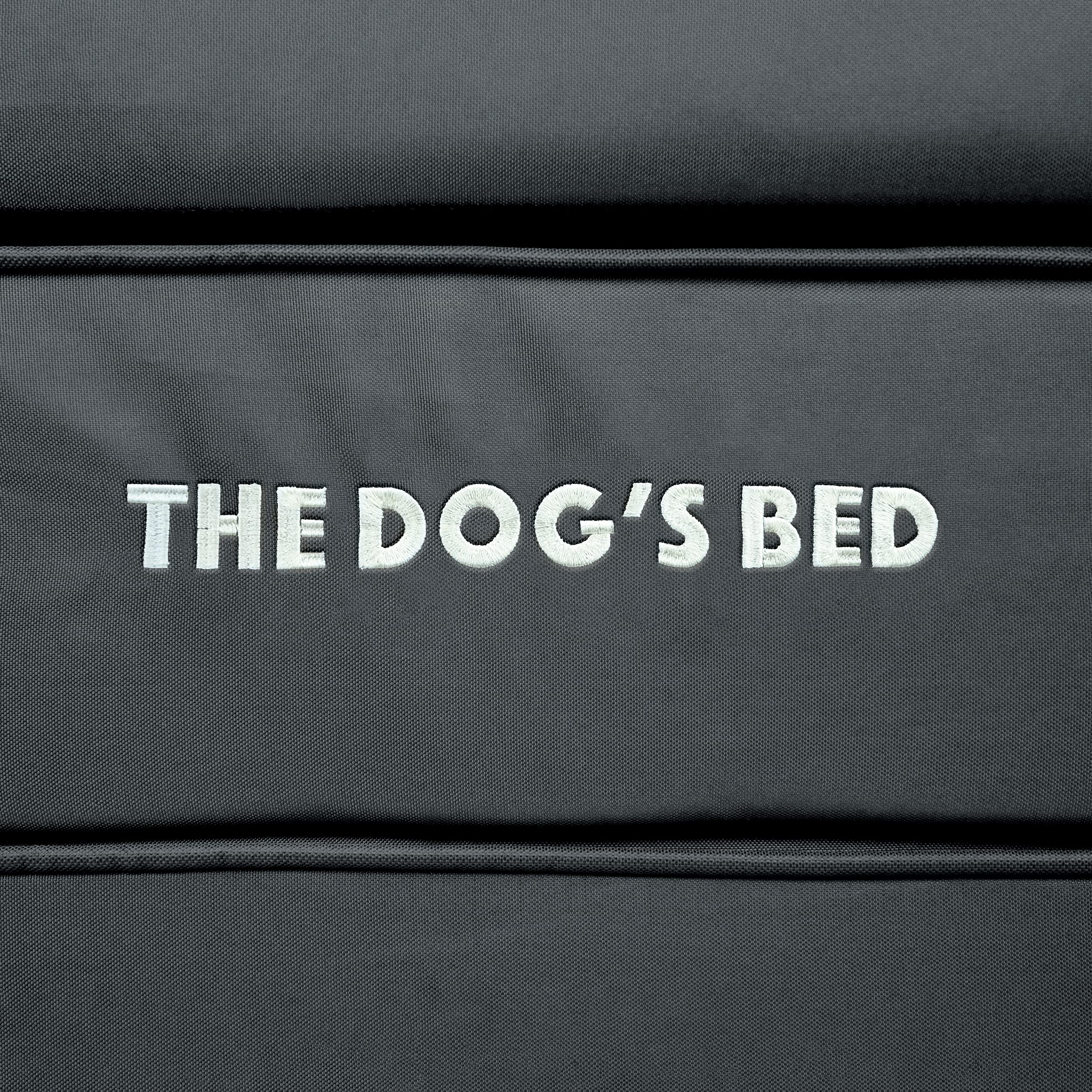 The Dog's Bed replacement cover warranty info—one-year coverage supports quality.